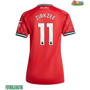 Manchester United Joshua Zirkzee #11 Hemmatröja Kvinnor 2025-26 Kortärmad